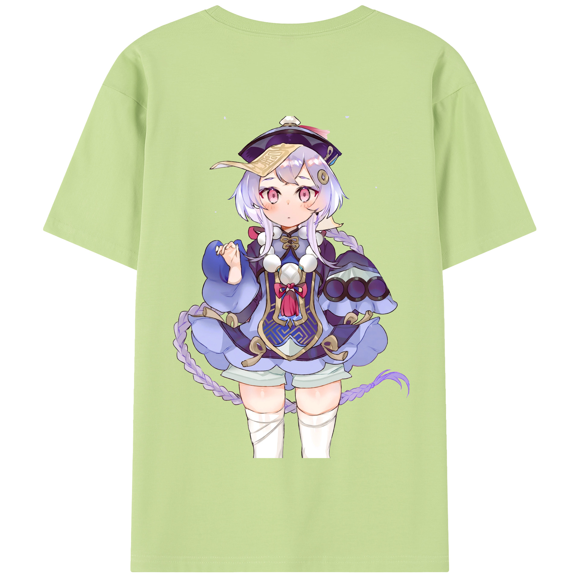 げんし神 七七 なな  genshin Nana 綿100％半袖Tシャツ（背面プリント）